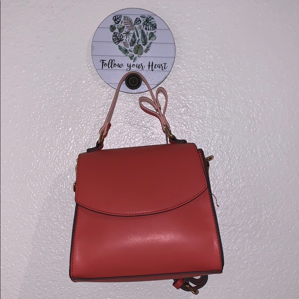 Heart shaped crossbody mini purse
